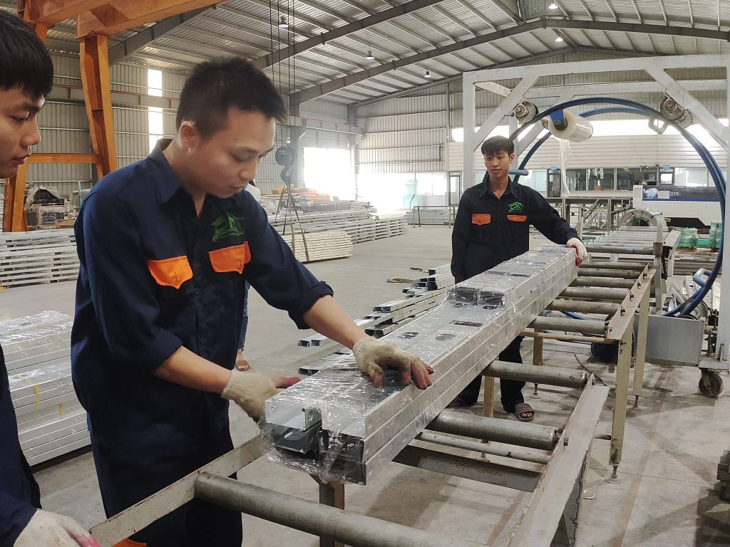 Steel Frame House in Vietnam